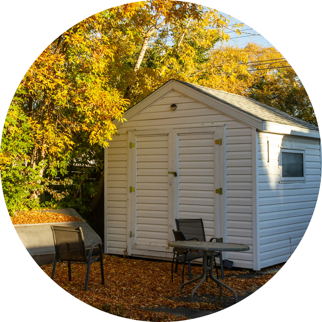 shed building
