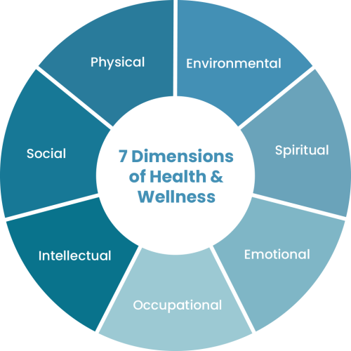 seven dimensions of health and wellness